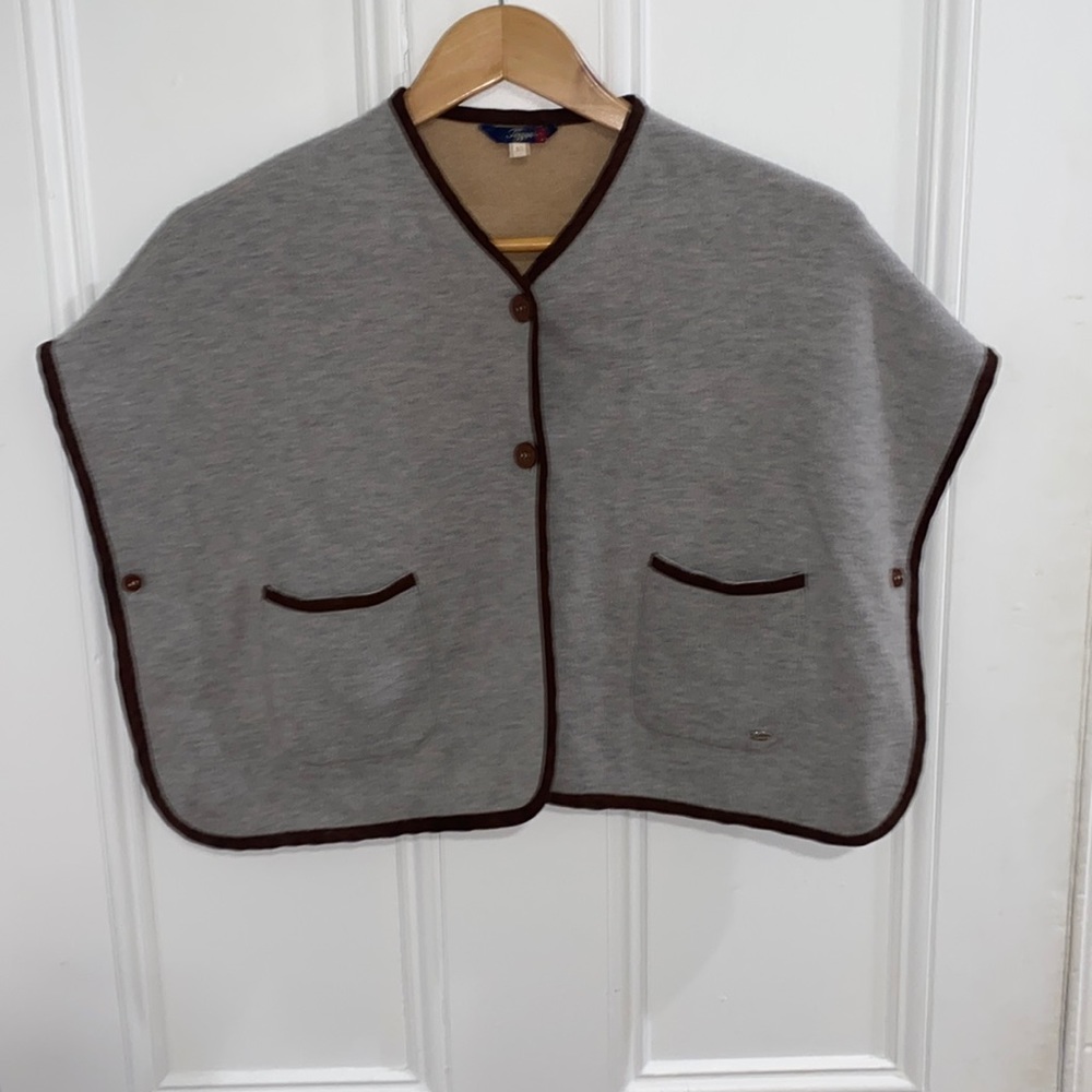 Tizzas Reversible Equestrian Cape/ Poncho